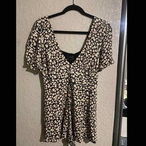 Cute floral romper from urban outfitters
